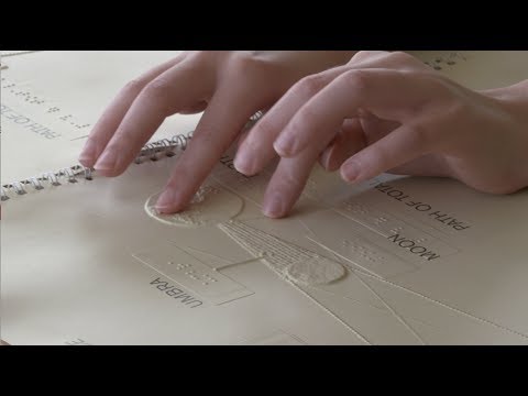 NASA's braille book: Getting a Feel for Eclipses